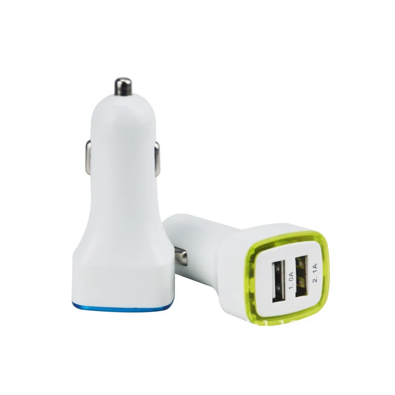 1 шт. многофункциональное автомобильное зарядное устройство USB квадратное