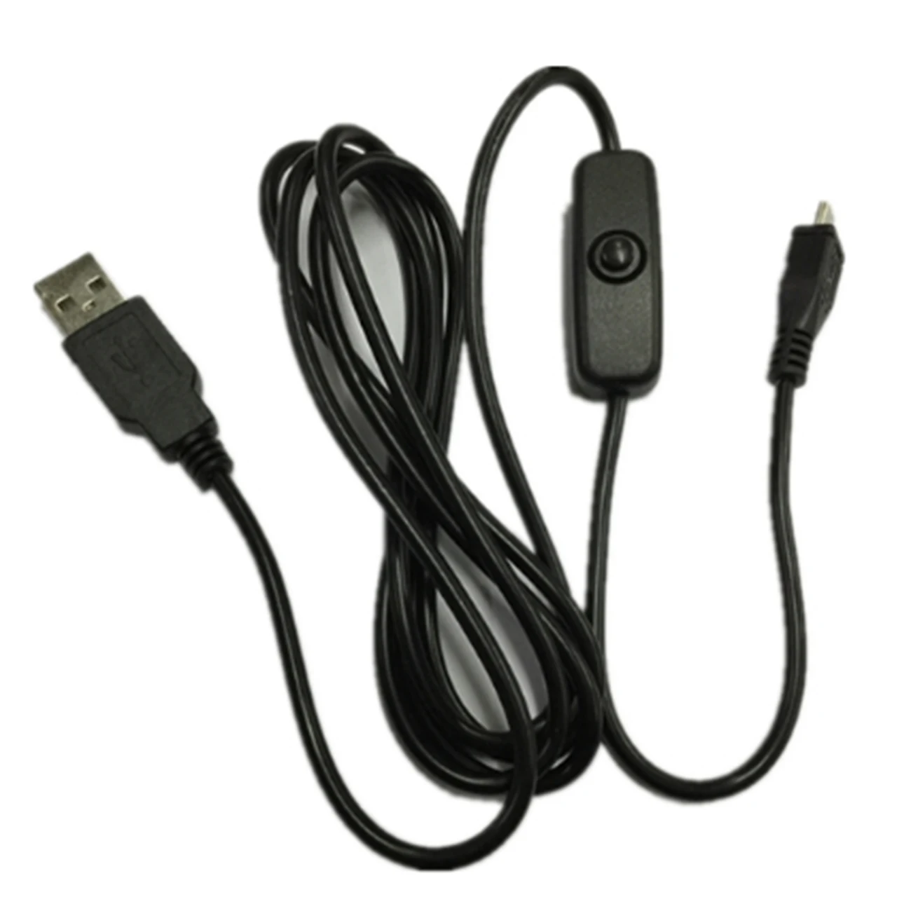 Кабель питания Raspberry Pi 3 с кнопкой включения/выключения зарядный кабель Micro USB Для