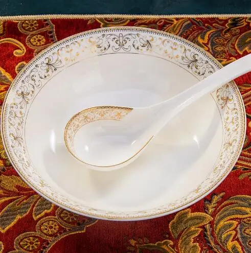 Бесплатная доставка Цзиндэчжэнь 56 голова бытовой керамики посуда фарфоровая