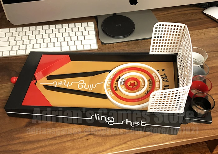 Sling Shot пинбол Питьевая игра 3D Ballistik настольная игра Bingo Drink Games Pub вечерние настольные игры