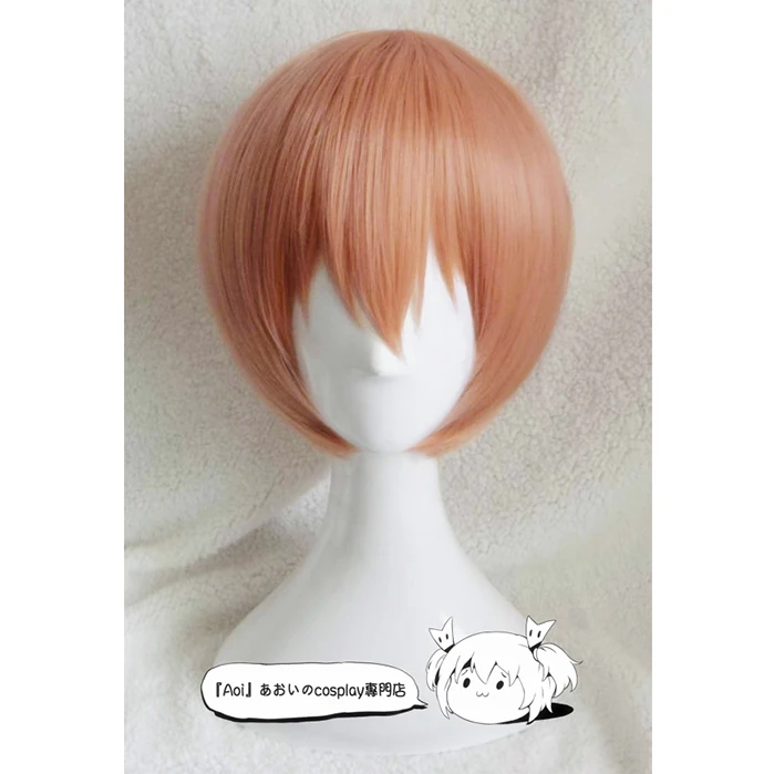 Оранжевый розовый высококачественный Rin Hoshizora косплей парик LoveLive! Love Live термостойкие синтетические волосы Perucas Косплей парик
