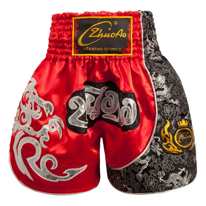 MMA kickboxing Fight Grappling Короткие шорты Tiger Muay Thai боксерские трусы Sanda дешевая одежда