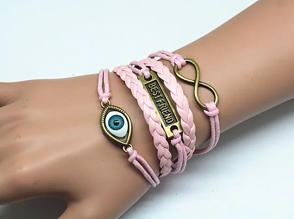 The latest trend classic handmade bracelet wild beautiful color alloy cortical fibers lowest whole network! | Украшения и