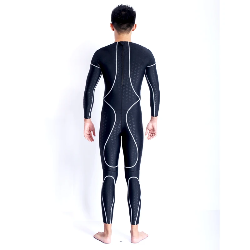 Мужской профессиональный плотный полный купальник одобренный для соревнований