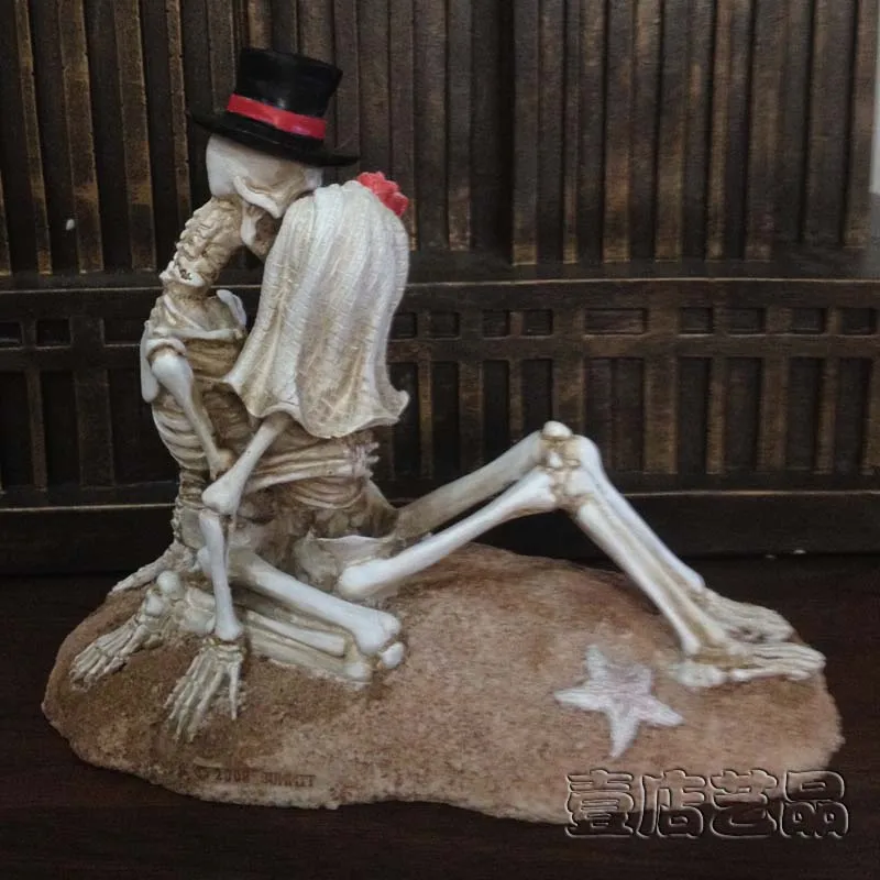 Творческий Polizesin украшения дома пляжные череп невесты Труп на