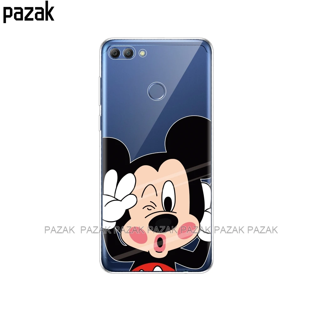 34379 Силиконовый чехол для телефона huawei Y9, чехлы, Coque etui, бампер, оболочка, мягкий ТПУ, задняя крышка для телефона, полная защита 360 - Цвет: 34379