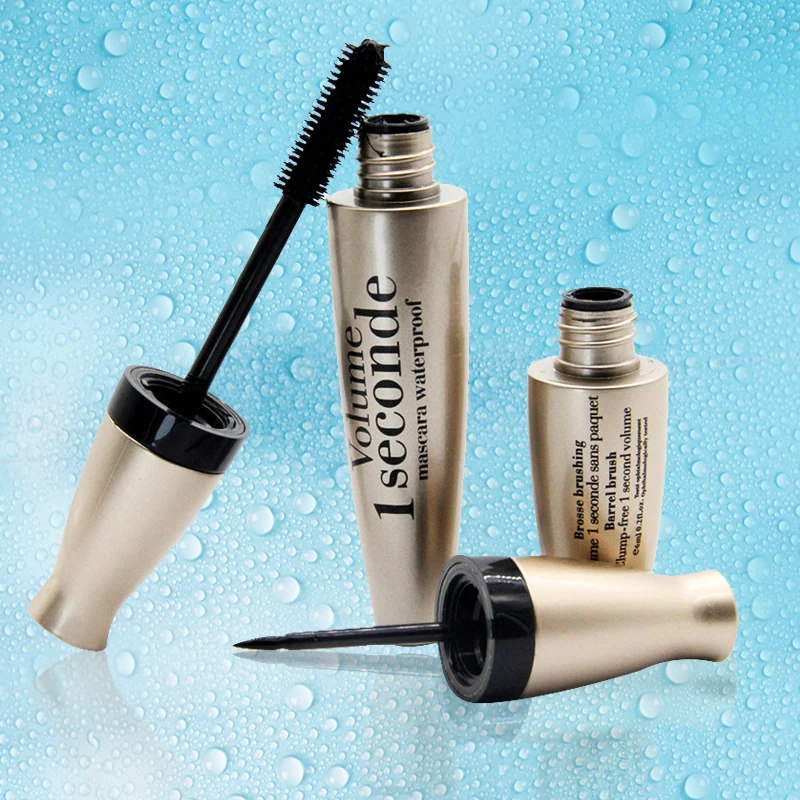 1 шт. Высококачественная водостойкая Черная тушь для ресниц объем подкручивание