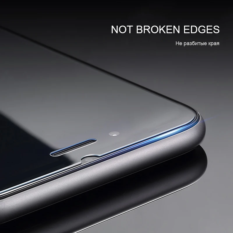 10 шт закаленное стекло для iPhone 6 6S Защита экрана 5 5S SE 7 8 Plus X Закаленное пленка
