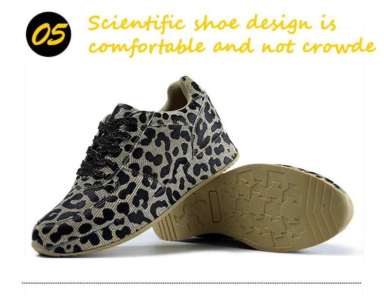 Dropshipping Women Casual Shoes Sexy Leopard Print Women Sneakers Shoes Zapatos De Mujer Sapato Feminino XXZ63