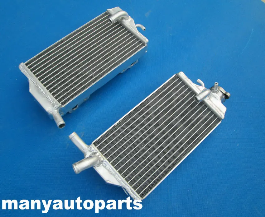 Алюминиевый радиатор и Красный силиконовый шланг для Honda CR 250 R CR250 CR250R 2002 2003 2004 02 03