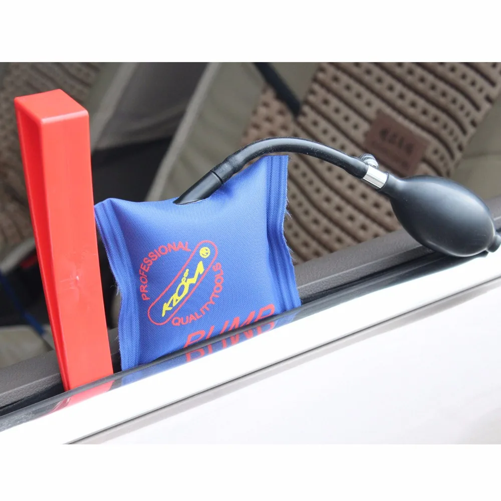 Клин воздушный слесарный профессиональный инструмент с насосом подушка