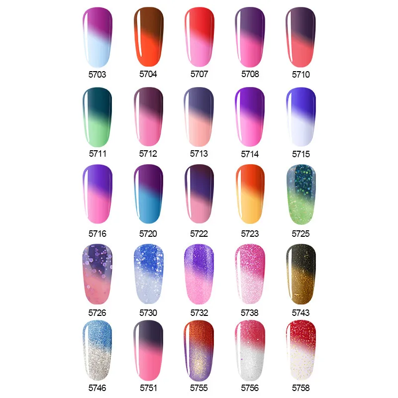 Термогель для ногтей Modelones 10 мл термостойкий УФ гель меняющий температуру цвет