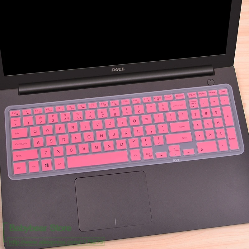 Для 15," Dell Inspiron 15 7567 7577 I3567 I5570 I5577 I7559 15,6" 3000 5000 серии 17 5000 серии 5748 клавиатура кожного покрова