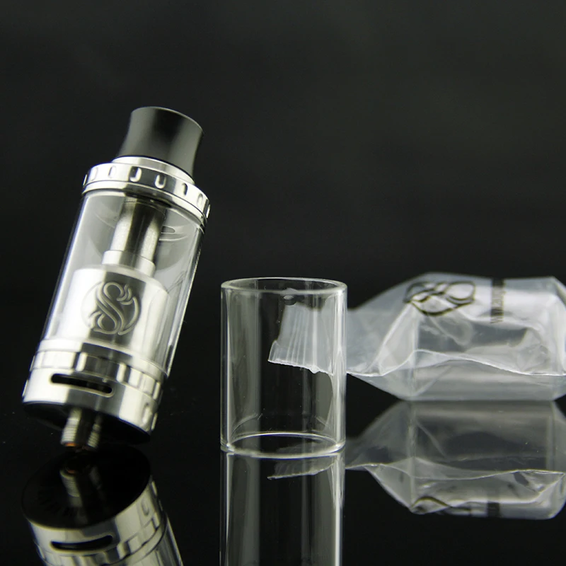 Augvape оригинальный атомайзер стекло 23 мм Диаметр 47 высота для Мерлин RTA 4 мл бак