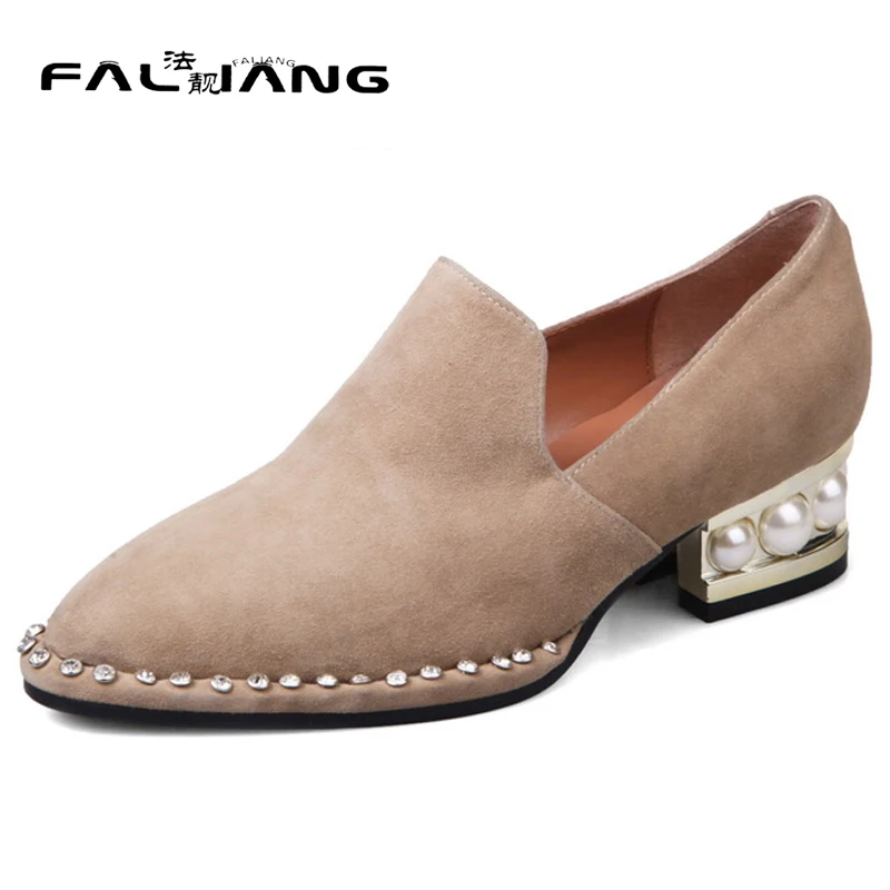 Новое поступление Весна Осень плюс размер 34 39 Ретро Мода Круглый палец Руки