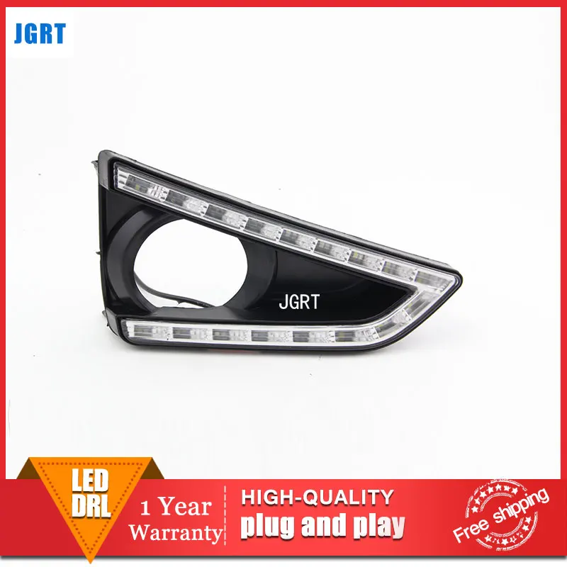 car 2014 styling For Toyota Reiz LED DRL led fog lamps daytime running light High brightness guide | Автомобили и мотоциклы
