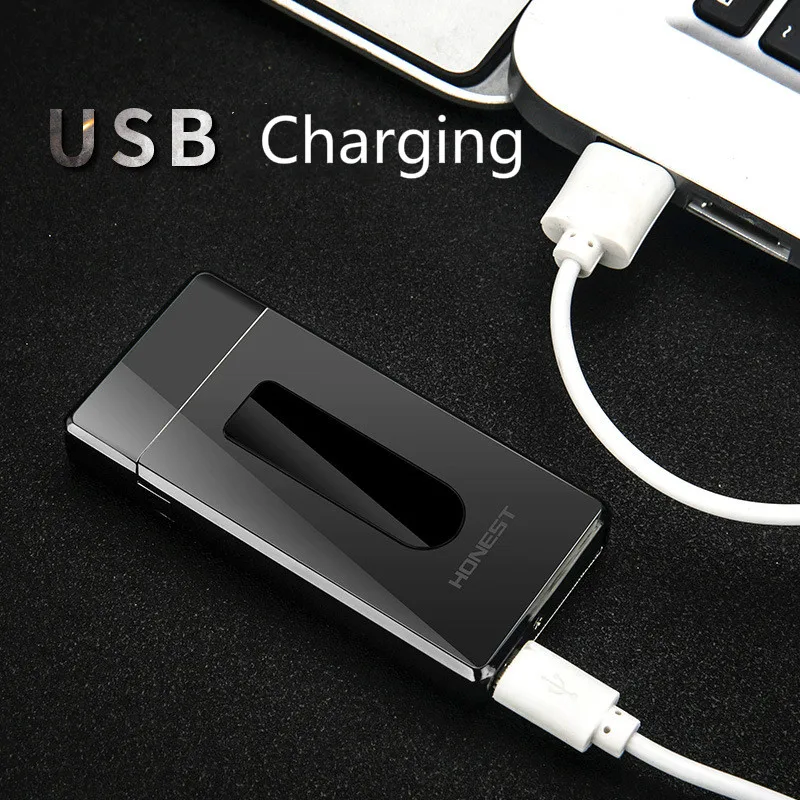 Новейший раздвижной сенсорный индукционный зарядный ветрозащитный импульсный