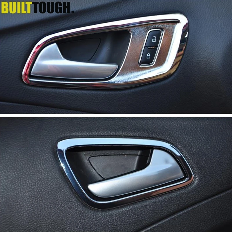 Фото Хромированная внутренняя дверная ручка для Ford Escape Kuga 2013 2014 2015 2016 2017 | Автомобили и