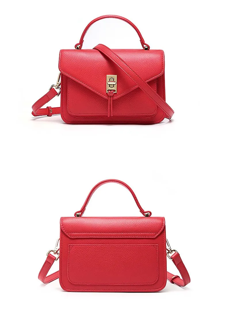 ALNEED Designer Bags Famous Brand Women Bags Genuine Leather Small Crossbody Bags Ladies Shoulder Clutch Fashion Flap Purse