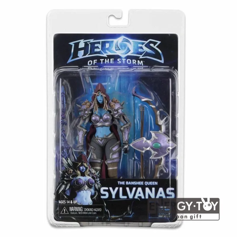 4 стиля игры "Heroes of the Storm" Sylvanas Nova Tyrael Arthas Illidan 15 см ПВХ фигурка Коллекционная модель игрушки Новые