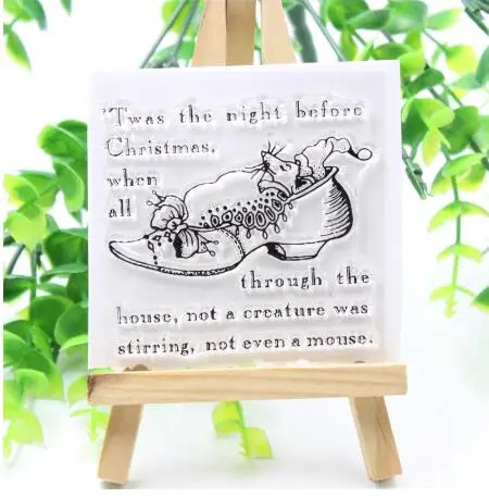 4 ZFPARTY дом для мыши прозрачный чистый силикон штамп для DIY Скрапбукинг/фотоальбом декоративная открытка изготовление - Цвет: 4