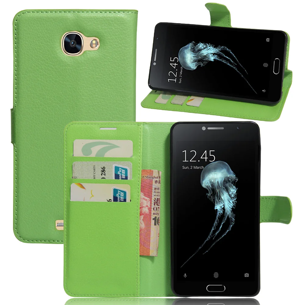 2017 бумажник из искусственной кожи Винтажный чехол для Alcate Flash Plus 2 откидной Чехол