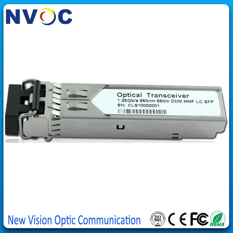 Совместим с Ubiquiti UF-MM-1G EdgeSwitch/внешним трансивером 1 25 ГБ/сек. SFP модуль MMF 850nm 550m |
