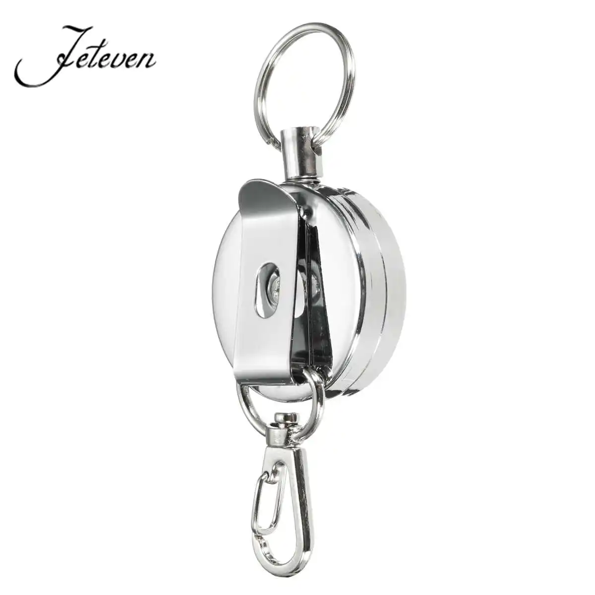 Эластичный брелок для ключей раздвижное кольцо с сигнализацией защита от потери