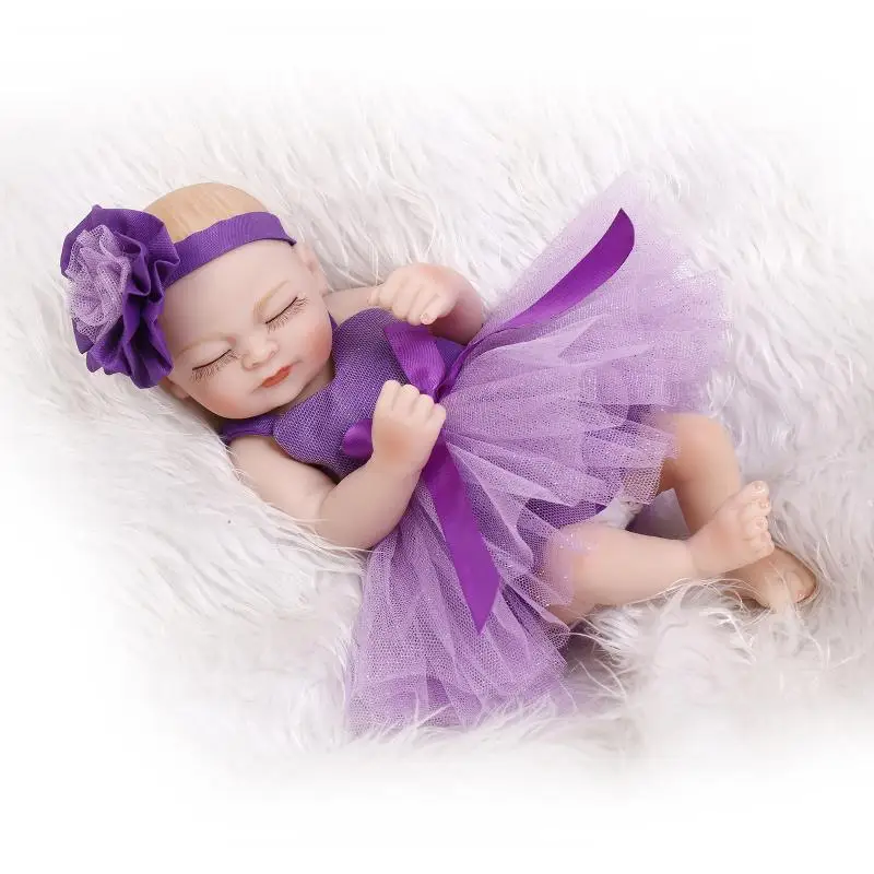 

26 см силикагель reborn dolls кукла для маленького мальчика, Реалистичная игрушка для детей, Рождественский подарок на день рождения