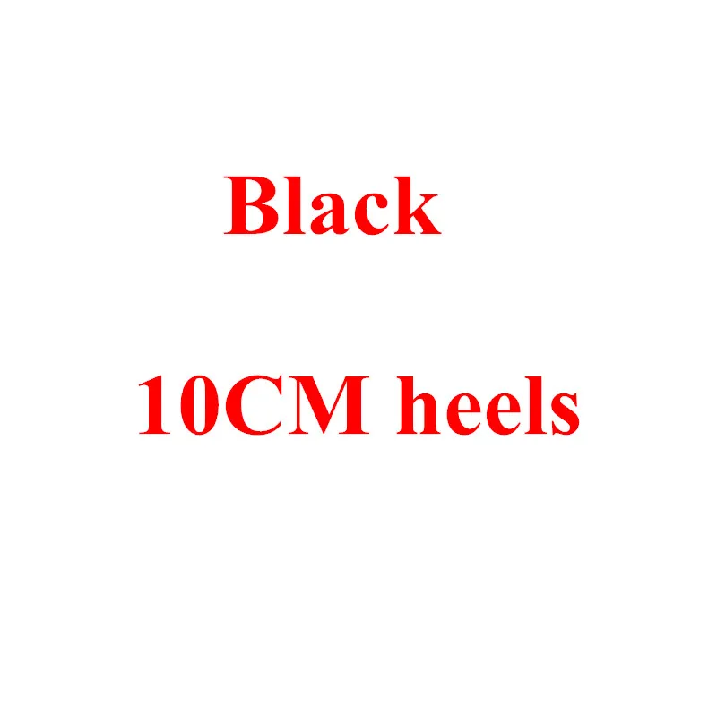 10CM Heel Height Новое поступление; цвет черный, белый; сетчатые женские босоножки на высоком тонком каблуке; Calzado Mujer; туфли-лодочки с острым носком; женская обувь для вечеринок; D017A - Цвет: 10CM Heel Height