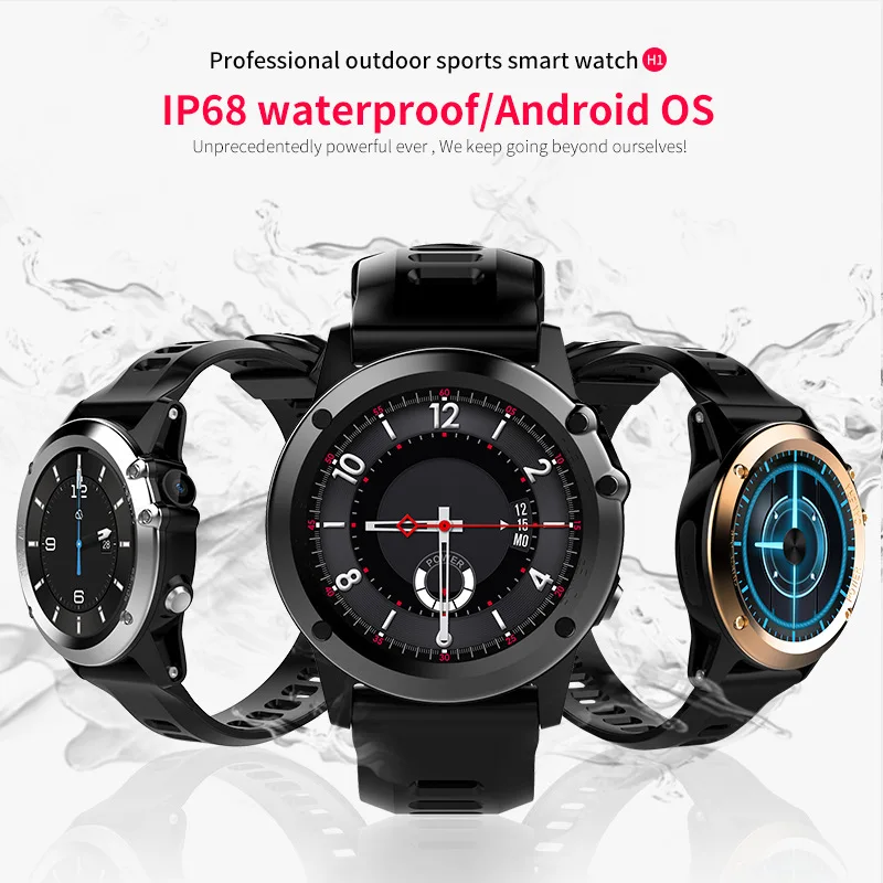 Microwear H1 3g Wi-Fi умные часы телефон для iPhone Android MTK6572 BT4.0 gps SIM Для мужчин женщин SmartWatch IP68