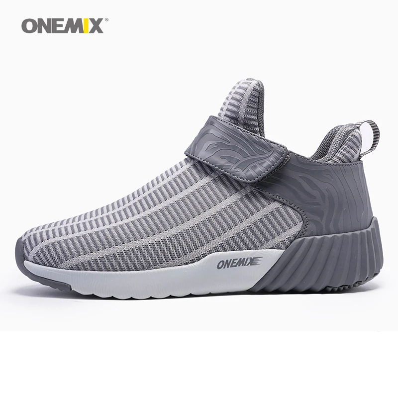Onemix спортивная обувь для мужчин Уличная женские беговые кроссовки зимние