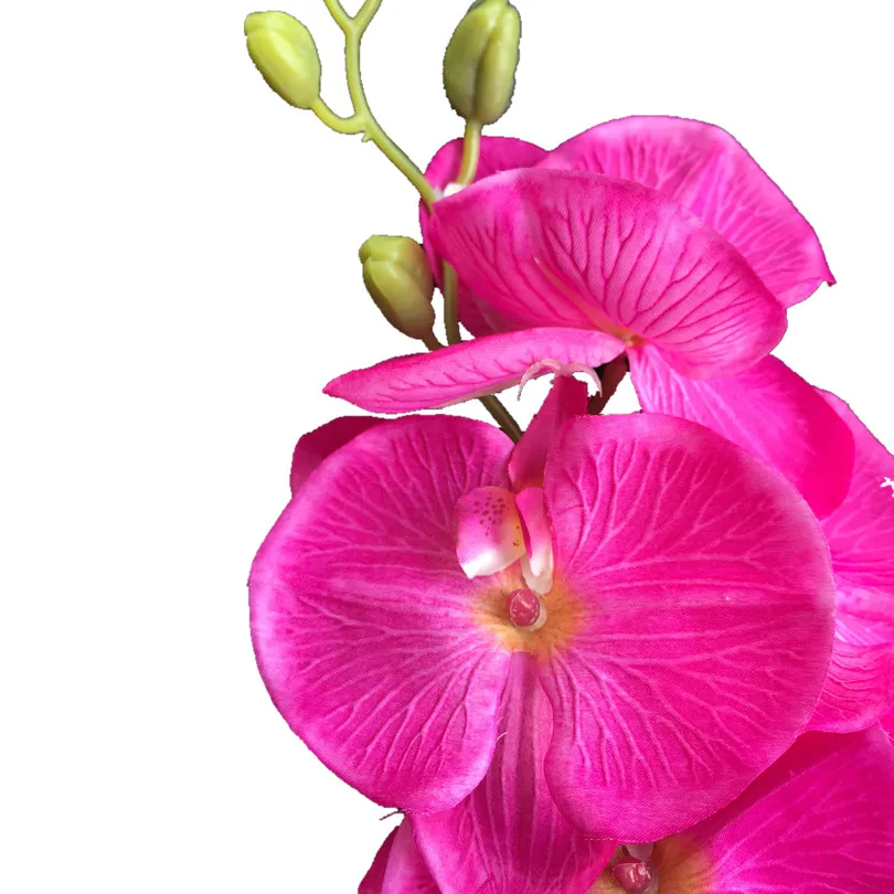 5 шт. искусственные одноствольные орхидеи мотыля 8 головок большой размер Орхидея