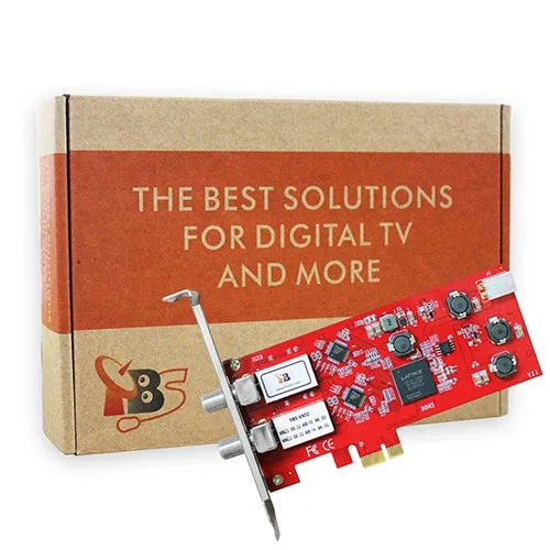 TBS6902 DVB-S/S2 двойной тв тюнер PCIe карты смотреть и записывать цифровой спутник FTA ТВ каналы на ПК