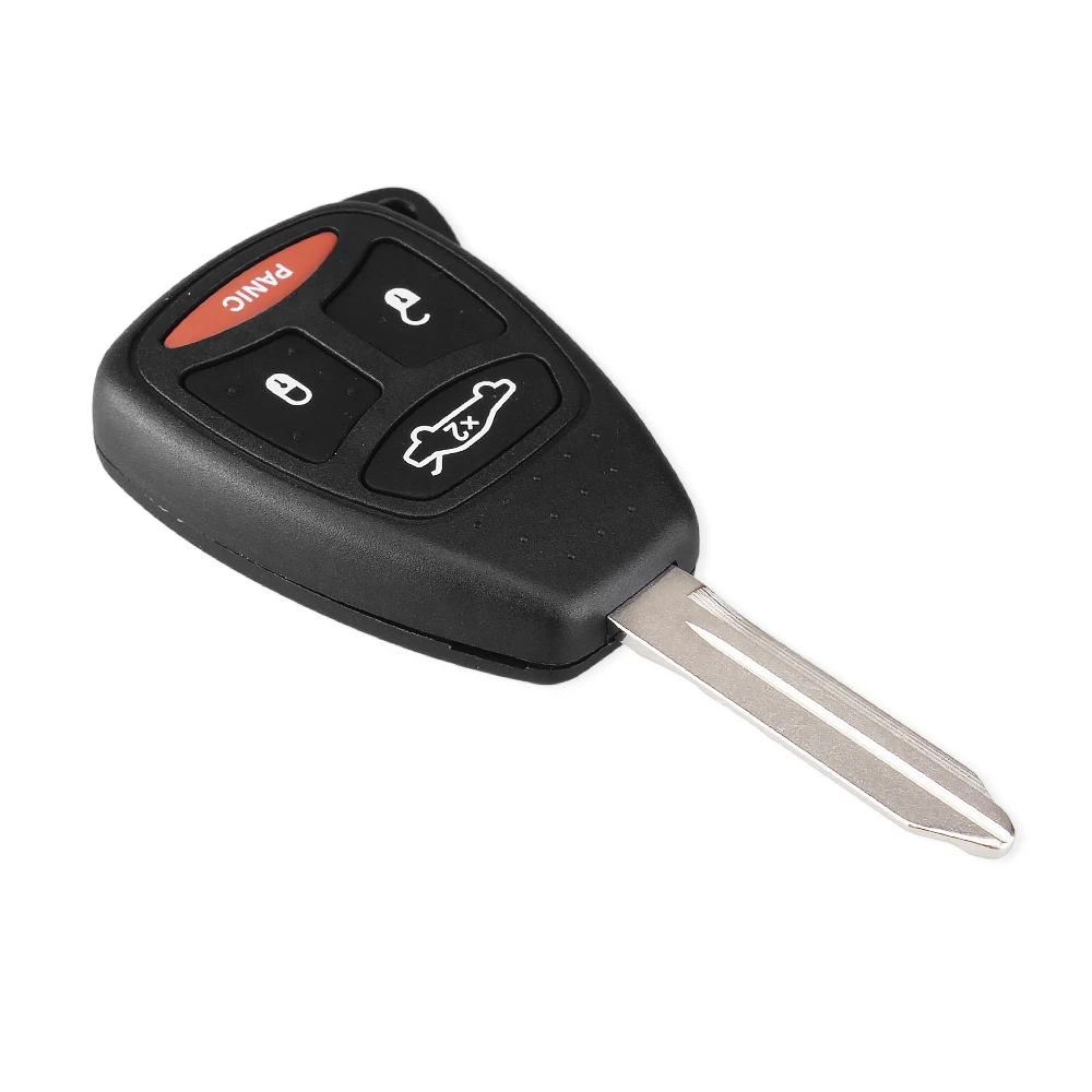 Брелок KEYYOU чехол для ключей с дистанционным управлением 3 + 1 4 кнопки Chrysler 300 Aspen Jeep