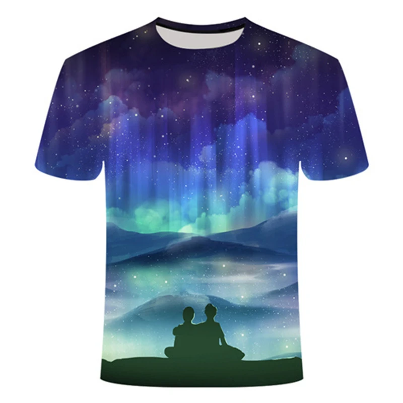 3d футболка черная футболка Повседневный Топ Camiseta Streatwear с коротким рукавом Ткань Синий Красный пламенный модная летняя футболка мужская футболка