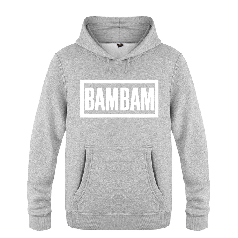 BAMBAM GOT7 толстовки мужские 2018 с капюшоном флисовые пуловеры | Мужская одежда