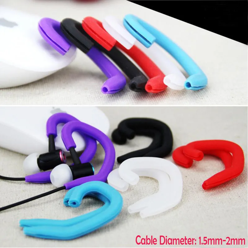 Силиконовые спортивные наушники для бега Крючки iphone X 8 7 Samsung Xiaomi Hauwei|ear hook|ear hooks for