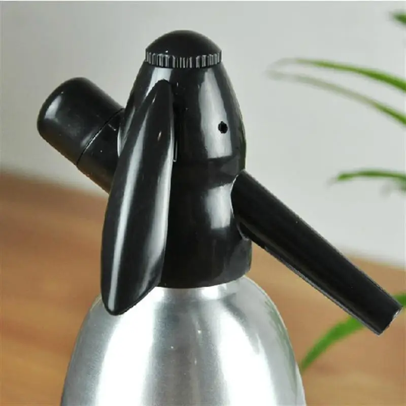 Soda Siphon 1000 мл прочный безопасный Soda Siphon сделать сверкающую воду для Mojitos Gin Fizz коктейлей и вина Spritzers