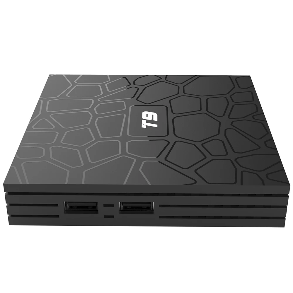 Smart TV Box Android 8 1 T9 4 ГБ 32 64 Гб Rockchip RK3328 1080P H.265 4K Google Play Store PK H96 MAX