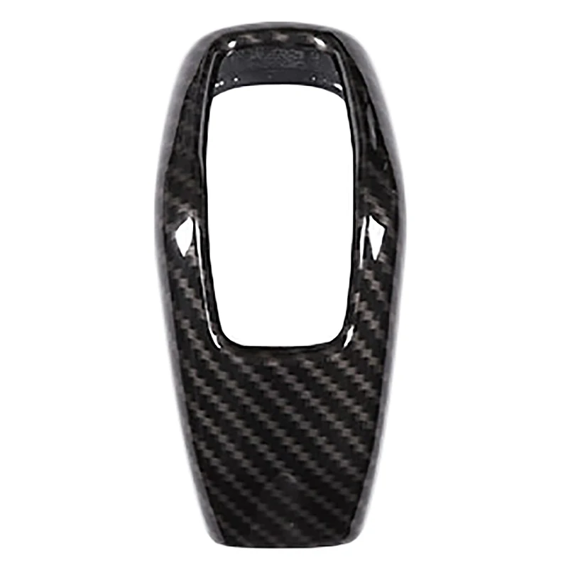 Carbon Fiber Style For Land Rover Range Sport 2018 Abs Plastic Gear Shift Head Cover Trim Car Accessory | Автомобили и мотоциклы