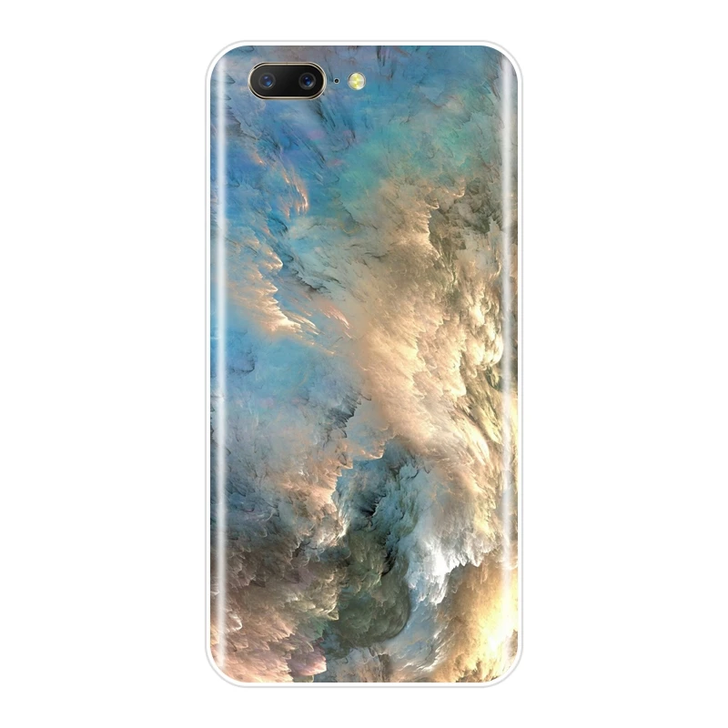 Задняя крышка для One Plus 6 6T 5 5T 3 3T художественный красочный абстрактный Рисунок