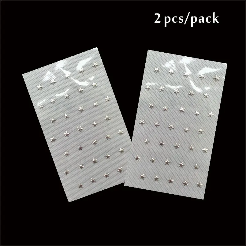 2 шт./упак. волос Подвески шикарные волосы драгоценный камень Стикеры может