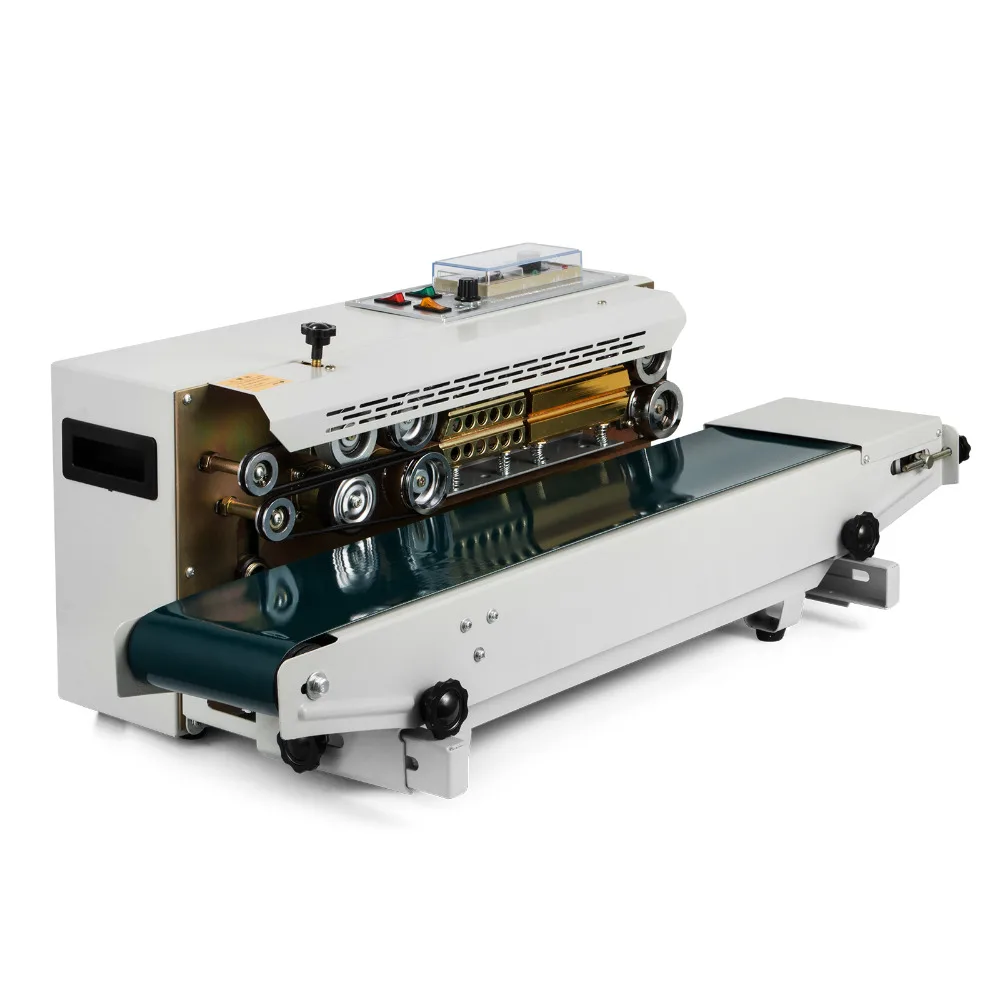 

Автоматическая горизонтальная машина для запечатывания пластиковых пакетов, 500 Вт, 220 В, устройство для запечатывания 0-12 м/мин, устройства д...