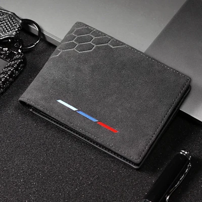 Alcantara чехол банк Кредитная карта ID держатель для карт Для мужчин карты посылка держатель для audi a3 a4 b8 b6 a6 c6 c5 a5 b7 q5 vw polo Гольф 4 аксессуары - Название цвета: Style B