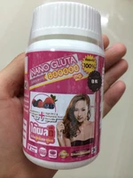 1 piece nano gluta 800000 mg super active whitening skin glutathione hair care free shipping