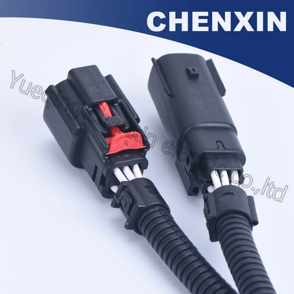 Черный 6 контактный автомобильный разъем жгут проводов для O2 Oxygen Sensor GT V6 12 дюймов