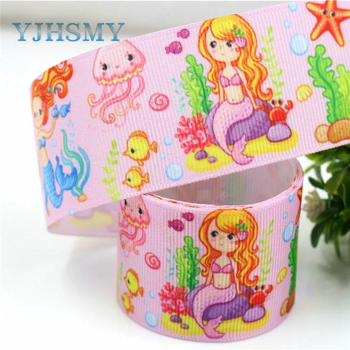 YJHSMY G-18517-210(1 \ 2 '') 38 мм 5 ярдов/лот флэш мультфильм печатных корсажная лента, аксессуары тесьма, DIY материалы ручной работы - Цвет: G-18517-216