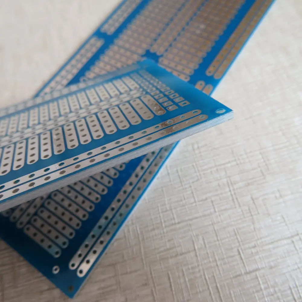 3 шт./лот FR-4 4,8x13,3 см DIY универсальная стрипборд Veroboard PCB Platine макетная плата из стекловолокна плата vero прототип олова