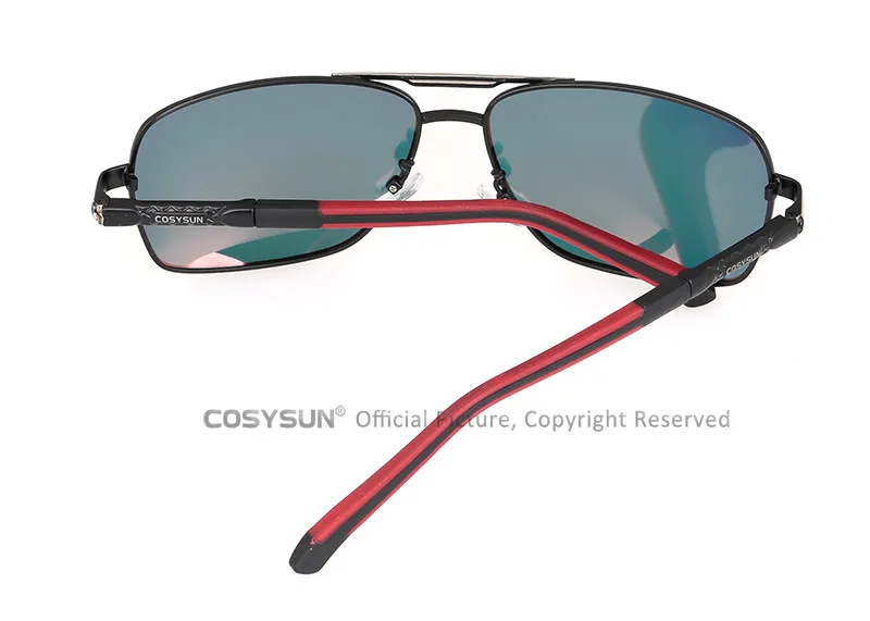 COSYSUN Брендовые мужские солнцезащитные очки HD поляризованные солнцезащитные очки мужские солнцезащитные очки водителя для мужчин очки с зеркальным покрытием oculos мужские 0042